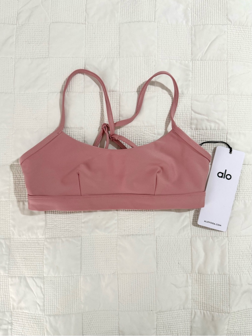 Alo Airlift Intrigue Bra - XS Pink